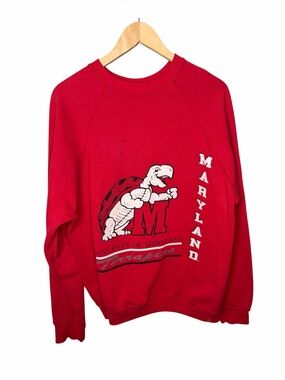 Vintage 80s University of Maryland Terrapins Sweatshirt
